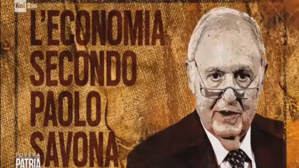 L'economia di Paolo Savona, prima puntata L'economia di Paolo Savona, prima puntata