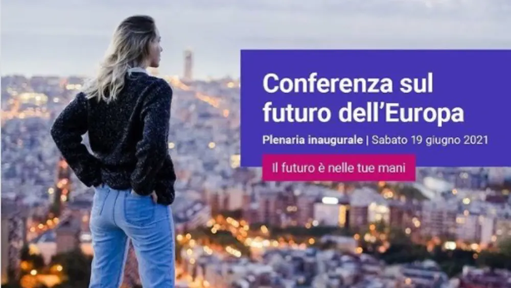 Conferenza sul futuro dell'Europa, sessione plenaria inaugurale Conferenza sul futuro dell'Europa, sessione plenaria inaugurale
