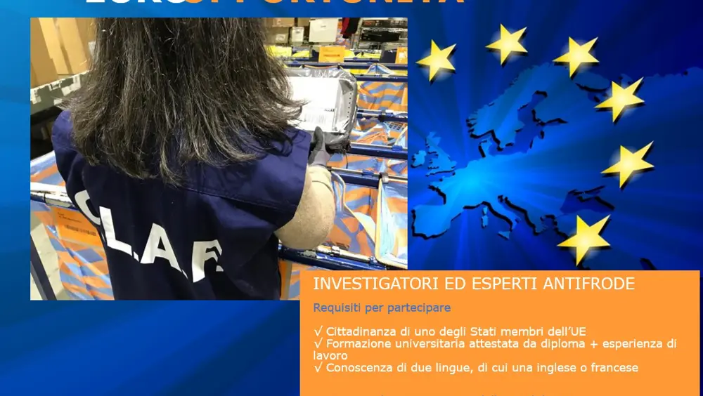 Europportunità, Investigatori ed esperti antifrode Europportunità, Investigatori ed esperti antifrode