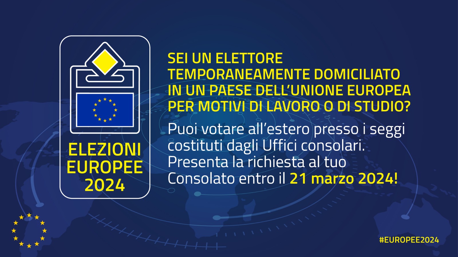 Dipartimento per gli Affari Europei Elezioni Europee voto