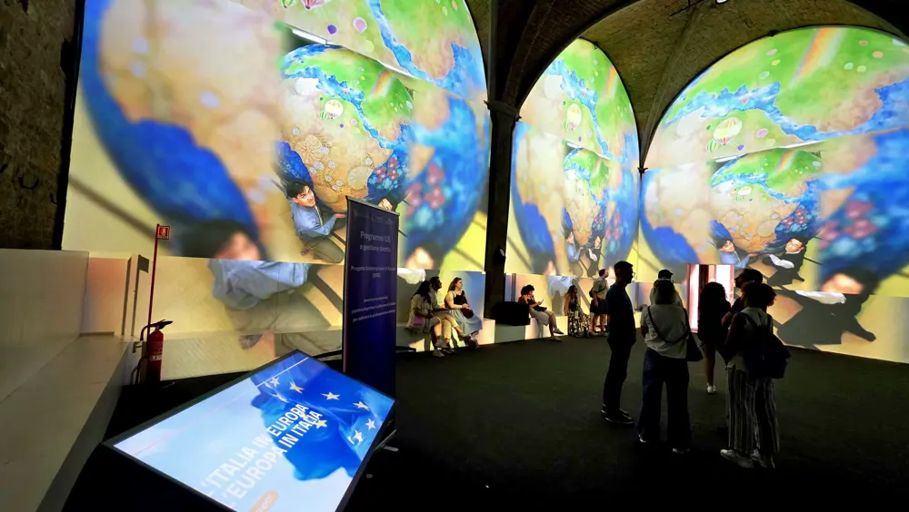 Firenze ospita la mostra immersiva "L'Italia in Europa - L'Europa in Italia"